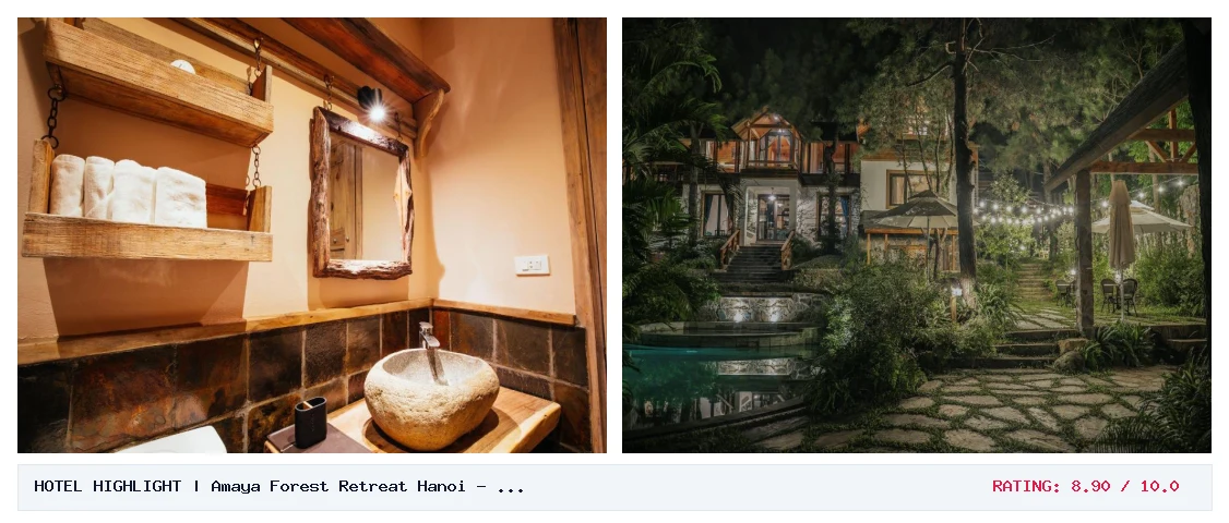 수안 방 호텔 추천 - Amaya Forest Retreat Hanoi - a Boutique Resort and Spa 시설 프리뷰