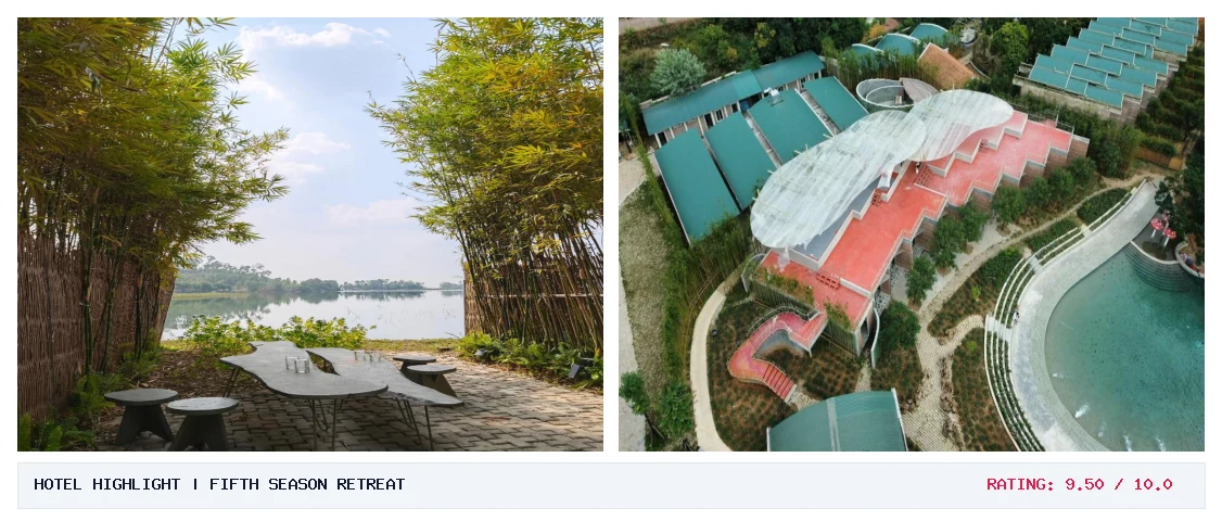 수안 방 호텔 추천 - FIFTH SEASON RETREAT 시설 프리뷰