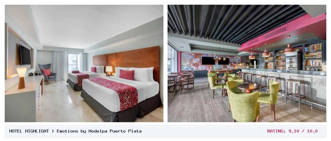 푸에르토 플라타 호텔 추천 - Emotions by Hodelpa Puerto Plata 시설 프리뷰